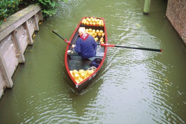 L'édam est aussi à l'honneur au marché aux fromages d'Alkmaar. - Author's Image
