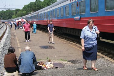 Le Rossiya, arrêt en gare - Stéphan SZEREMETA
