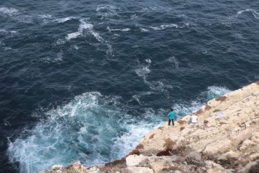 Pêcheurs au Cap Saint-Vincent. - Sarah DEHAUT