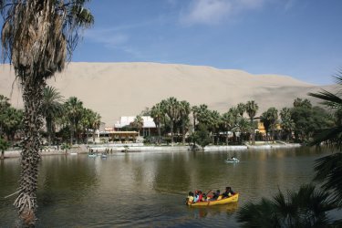 Dunes et lagune de Huacachina. - Stéphan SZEREMETA