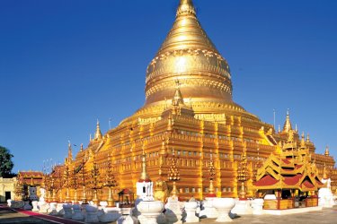 Pagode Shwezigon. - Alamer - Iconotec