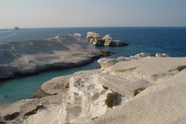 Paysage lunaire de Sarakiniko. - Ana JOVETIC-VUCKOVIC