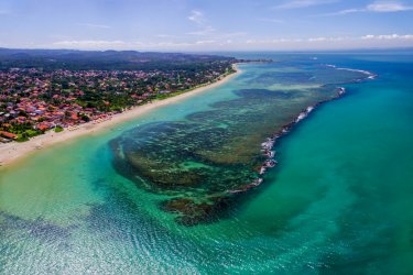 Plage de Penha, Ilha de Itaparica. - SergioRocha - Shutterstock.com