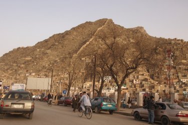 Les vestiges des remparts qui entouraient Kaboul. - VINCENT RONCO