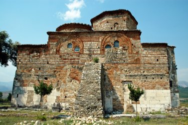 Monastère Saint-Nicolas de Mesopotam. - salajean - Adobe Stock