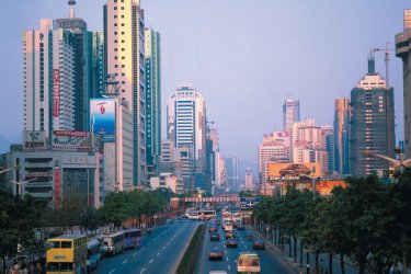 Vue de Shenzen. - China Stock photos - Iconotec