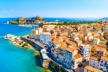 Vue sur Corfou Chora. - Oleg Voronische - Shutterstock.com