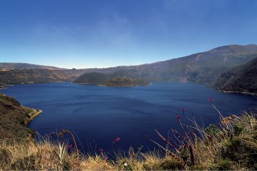 Lac de Cuicocha. - Author's Image
