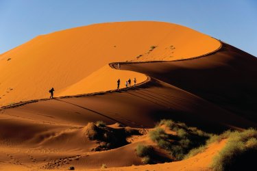 Dunes des sables du Naukluft National Park. - FernandoQuevedo