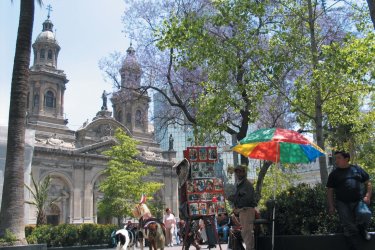 Eglise à Santiago - Arnaud BONNEFOY