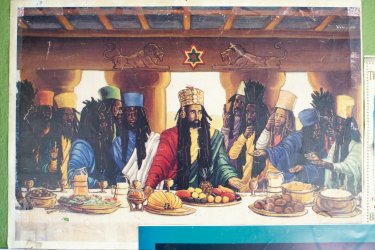 La Cène des rastas à Shashemene. - TRINITY