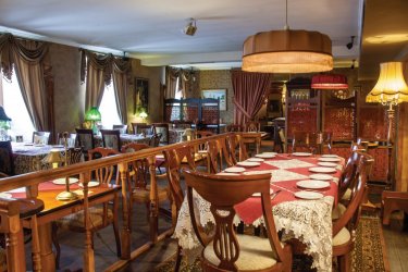 Le restaurant Chemodan. Chemodan