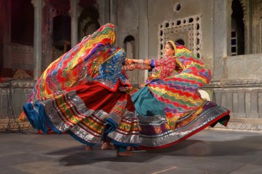 Danse traditionelle, Udaipur. - MOROZ NATALIYA - Shutterstock.com