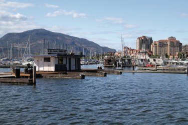 Marina de Kelowna. - Stéphan SZEREMETA