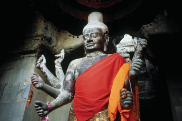 Statue de Shiva. - Eric Martin - Iconotec