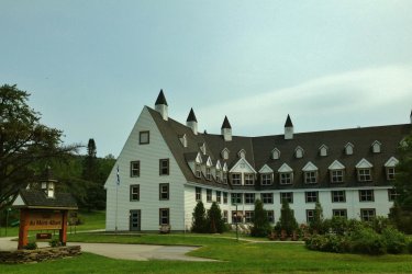Gîte du Mont-Albert dans le parc national de la Gaspésie. - Valérie FORTIER