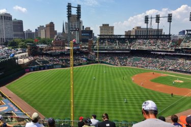 Match de baseball des Tigers de Detroit. - Valérie FORTIER