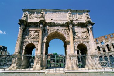 L'arc de Constantin au Forum. - Author's Image