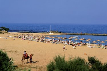 Plage de Smir. - Author's Image