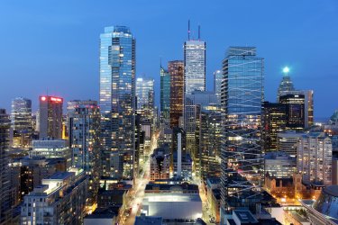 Quartier financier de Toronto. - Niloo - Shutterstock.com