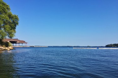 Le fleuve Saint-Laurent à Gananoque. - Valérie FORTIER