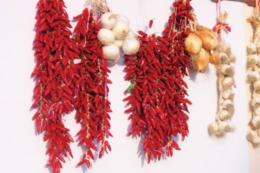 Piments, ail et oignons d'Ischia. - Author's Image