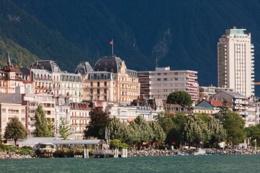 Les quais fleuris de Montreux. - Philippe GUERSAN - Author's Image