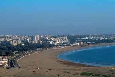 La plage d'Agadir. - Author's Image