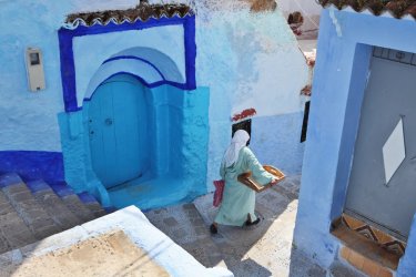 Dans les ruelles de la médina, Chefchaouen. Vladimir Melnik - Fotolia