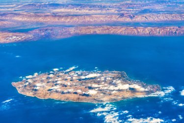 Vue aérienne de l'île de Kish. - Leonid Andronov - Shutterstock.com