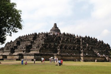 Temple de Borobudur. - Stéphan SZEREMETA