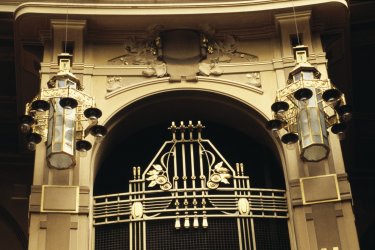 Maison municipale (Obecní dům), détail Art nouveau. Itzak Newmann - Iconotec