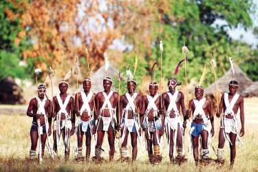 Danses traditionnelles du village de Lam. - Sébastien CAILLEUX