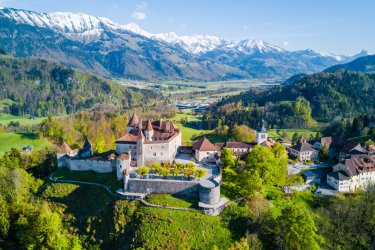 Château de Gruyères. - Ksenija Toyechkina - Shutterstock.com