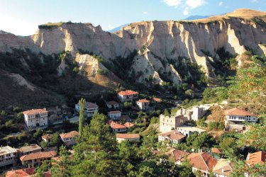Melnik, la plus petite ville de Bulgarie. - S.Nicolas - Iconotec