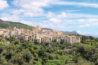 Vue sur Tourrettes-sur-Loup. - Bernard Croisé