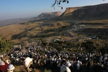 Pèlerinage orthodoxe du 24 octobre au monastère de Dabra Damo (à proximité d'Axoum). - TRINITY