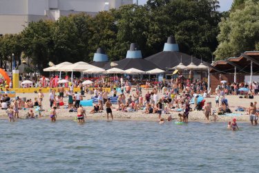 Gdynia est particulièrement prisée l'été pour ses plages de sable fin. - Jean-Baptiste THIBAUT
