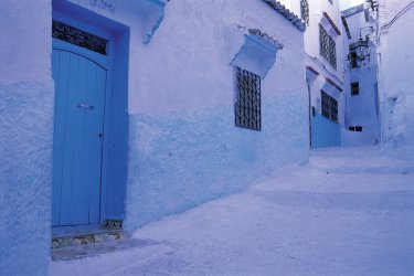 Ruelle de Chefachouen. - Hugo Canabi - Iconotec