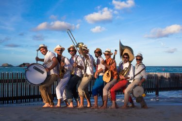 Le Bitin Brass Band donne le sourire à tout Saint-Barth - Julie Berlizon
