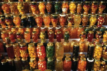 Fruits au sirop. - Author's Image