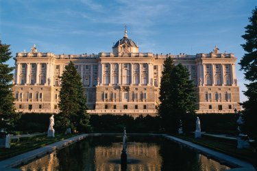 Madrid : Palacio Real (Palais royal) et jardins de Sabatini - Author's Image