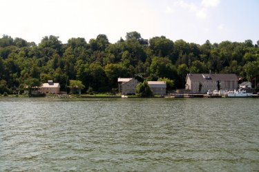 Terminal du ferry à Glenora dans le comté de Prince Edward. - Valérie FORTIER