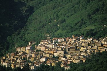 Aritzo est un petit village du parc du Gennargentu. - Hugo Canabi - Iconotec