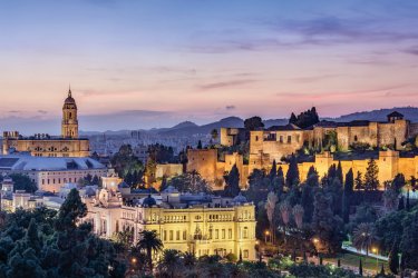 Vue sur Málaga. - SeanPavonePhoto