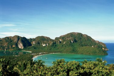Phi Phi Don, l'île principale. - Author's Image
