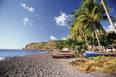 Plage de Prêcheur. - Author's Image
