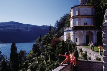 Morcote sur le lac de Lugano. - Archivio Ticino Turismo