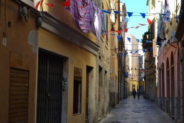Le vieux quartier de Sassari. - Camille RENEVOT