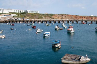Port de pêche de Sagres. - Maxence Gorréguès